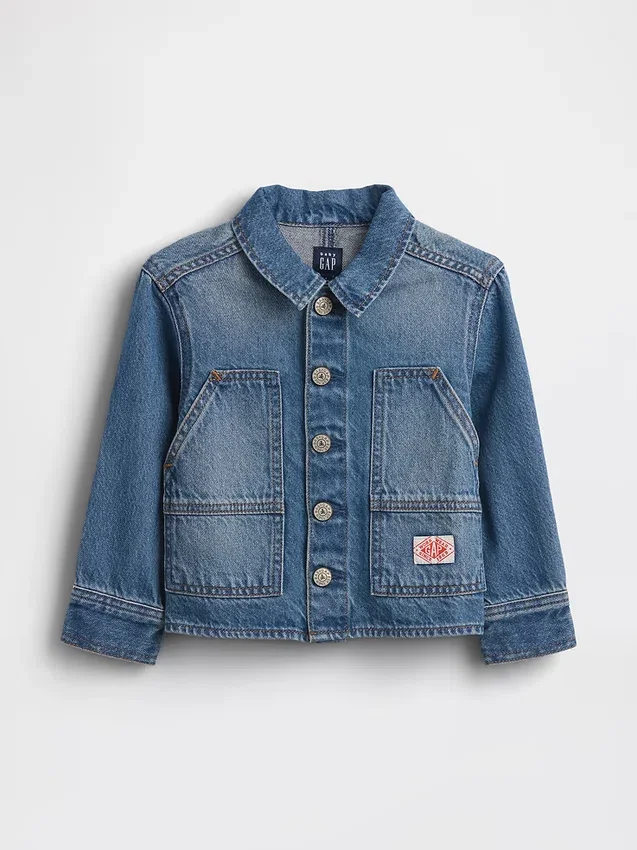 Jeans-Arbeitsjacke für Baby & Kleinkind