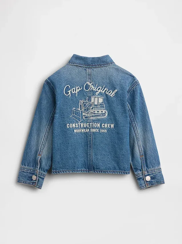 Jeans-Arbeitsjacke für Baby & Kleinkind