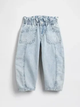 Jeans für Baby & Kleinkind mit Denim-Streifen und Hufeisen-Motiv
