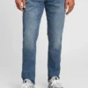 Jeans im athletischen, konisch zulaufenden Schnitt