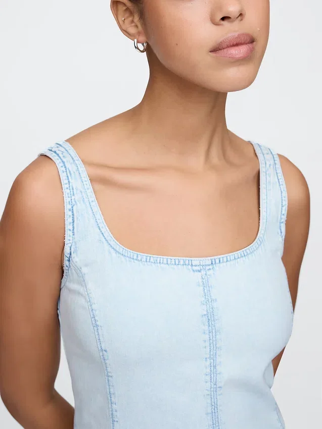 Jeans-Minikleid