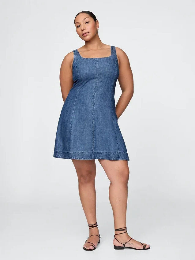 Jeans-Minikleid