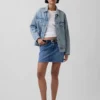 Jeans-Minirock