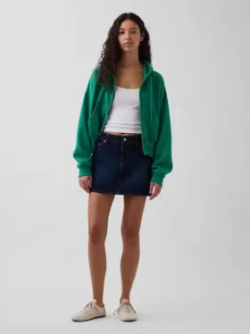 Jeans-Minirock