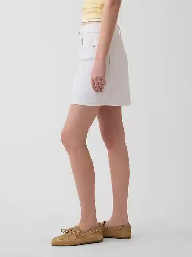 Jeans-Minirock