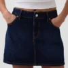 Jeans-Minirock