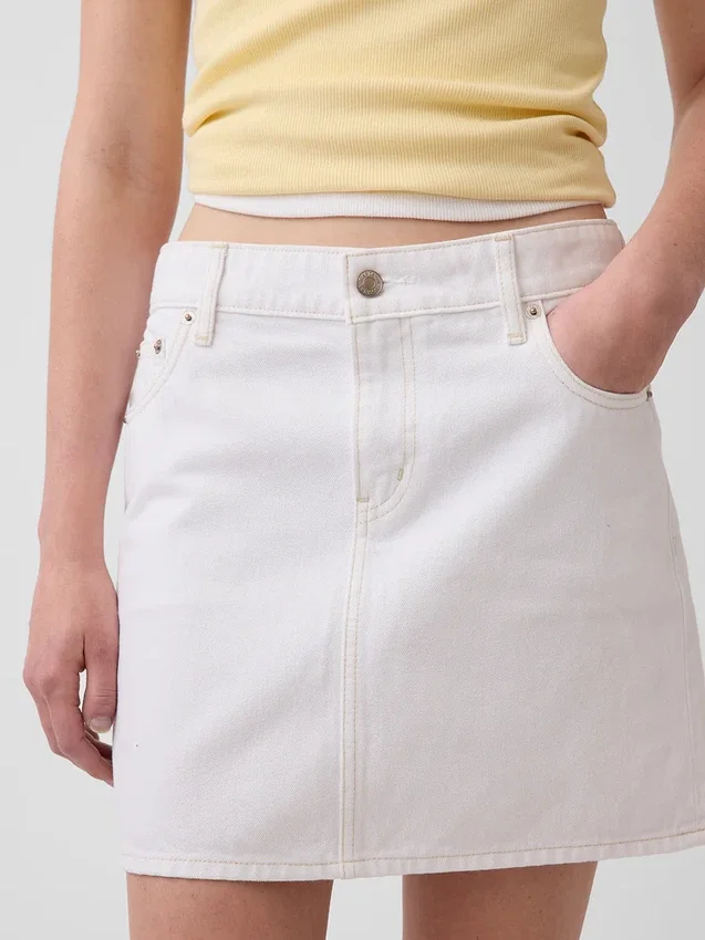 Jeans-Minirock