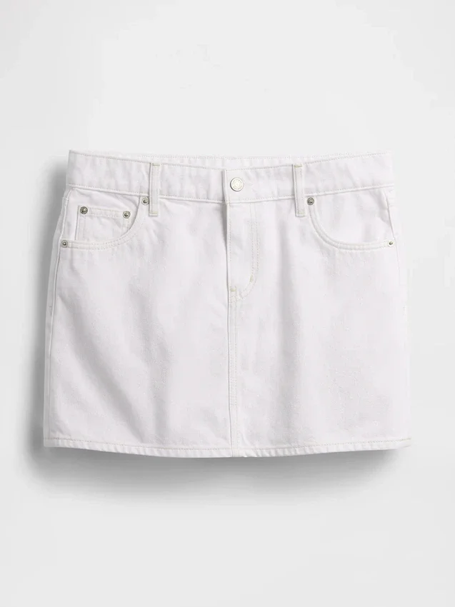Jeans-Minirock