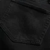 Jeans mit extra hoher Leibhöhe und weitem Bein