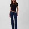 Jeans mit extra niedriger Leibhöhe, lang und schmal geschnitten