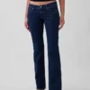Jeans mit extra niedriger Leibhöhe, lang und schmal geschnitten
