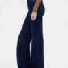 Jeans mit hoher Leibhöhe und lockerem, ausgestelltem Schnitt