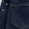 Jeans mit hoher Leibhöhe und weitem Bein