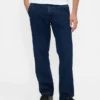 Jeans mit lockerer, gerader Passform