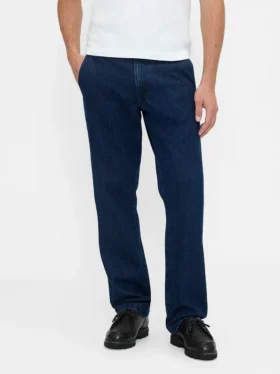 Jeans mit lockerer, gerader Passform