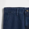 Jeans mit lockerer, gerader Passform