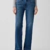 Jeans mit mittlerer Leibhöhe und geradem, lockerem Schnitt