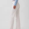 Jeans mit mittlerer Leibhöhe und geradem, lockerem Schnitt