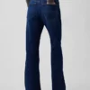 Jeans mit mittlerer Leibhöhe und lockerem Flare-Schnitt
