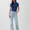Jeans mit niedriger Leibhöhe, lang und schmal