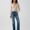 Jeans mit niedriger Leibhöhe, lang und schmal