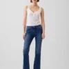 Jeans mit niedriger Leibhöhe, lang und schmal