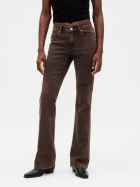 Jeans mit niedriger Leibhöhe, lang und schmal