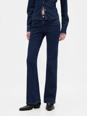Jeans mit niedriger Leibhöhe, lang und schmal