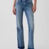 Jeans mit niedriger Leibhöhe, lang und schmal