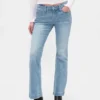 Jeans mit niedriger Leibhöhe, lang und schmal