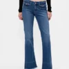 Jeans mit niedriger Leibhöhe, lang und schmal