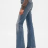 Jeans mit niedriger Leibhöhe, lang und schmal