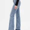Jeans mit niedriger Leibhöhe, lang und schmal