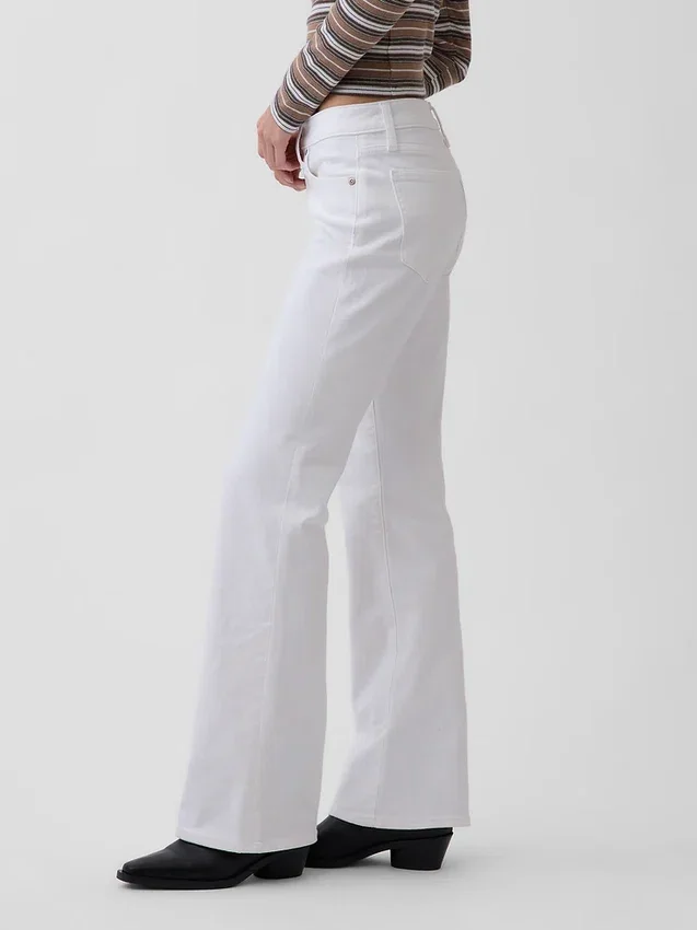 Jeans mit niedriger Leibhöhe, lang und schmal