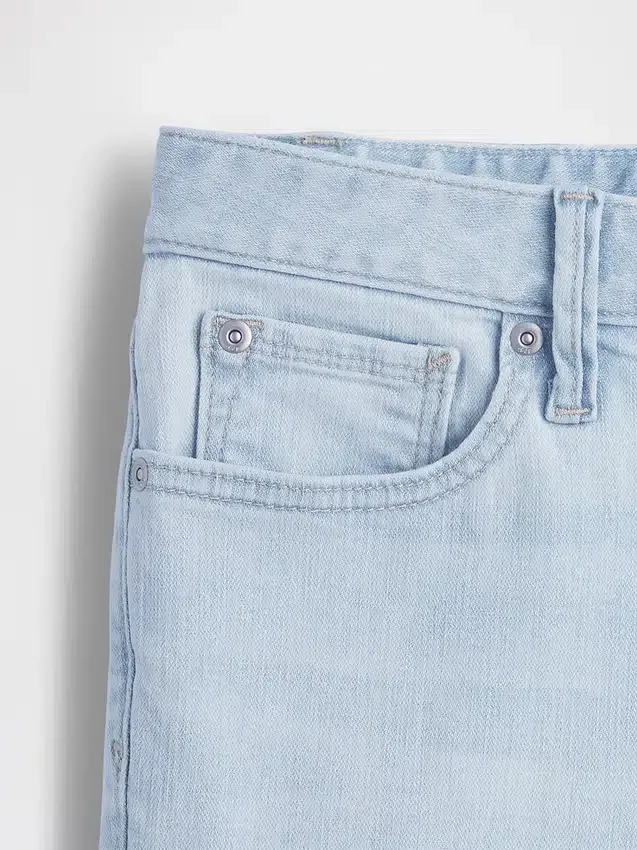 Jeans mit niedriger Leibhöhe, lang und schmal