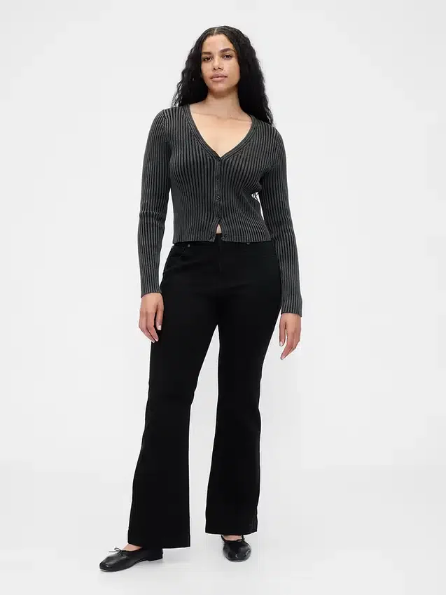 Jeans mit niedriger Leibhöhe, lang und schmal