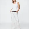 Jeans mit niedriger Leibhöhe, lang und schmal