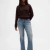 Jeans mit niedriger Leibhöhe, lang und schmal