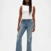 Jeans mit niedriger Leibhöhe, lang und schmal