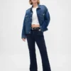Jeans mit niedriger Leibhöhe, lang und schmal