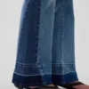 Jeans mit niedriger Leibhöhe, lang und schmal