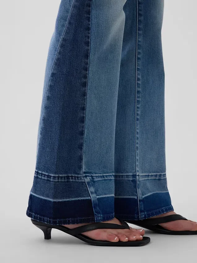Jeans mit niedriger Leibhöhe, lang und schmal