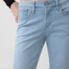 Jeans mit niedriger Leibhöhe, lang und schmal