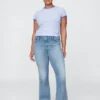 Jeans mit niedriger Leibhöhe, lang und schmal