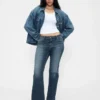 Jeans mit niedriger Leibhöhe, lang und schmal