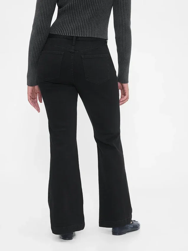 Jeans mit niedriger Leibhöhe, lang und schmal