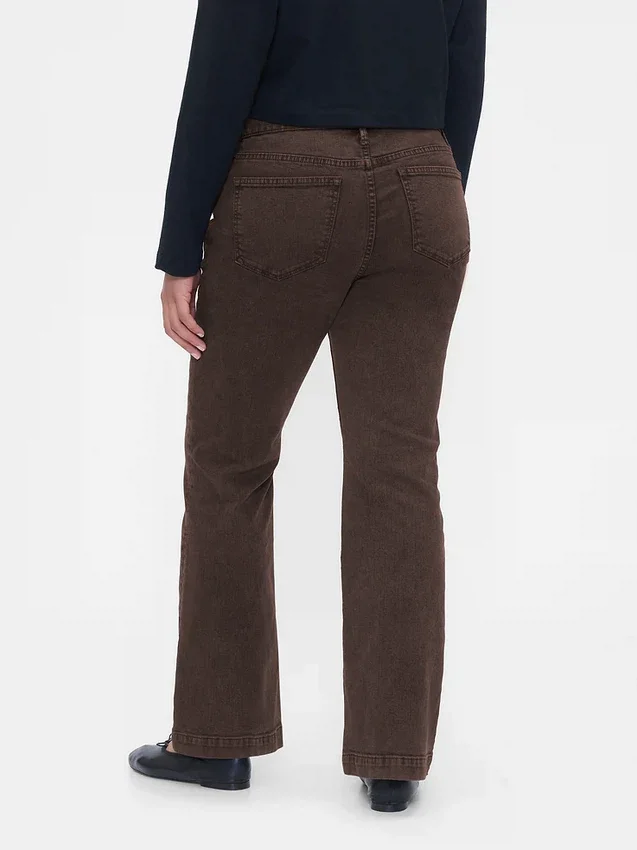 Jeans mit niedriger Leibhöhe, lang und schmal
