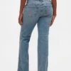 Jeans mit niedriger Leibhöhe, lang und schmal