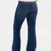 Jeans mit niedriger Leibhöhe, lang und schmal
