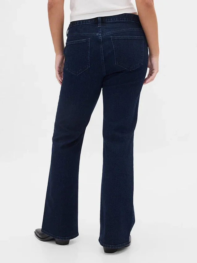 Jeans mit niedriger Leibhöhe, lang und schmal
